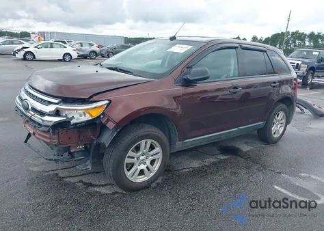 2012 Ford Edge Se from USA, damaged, VIN 2FMDK3GC5CBA66894